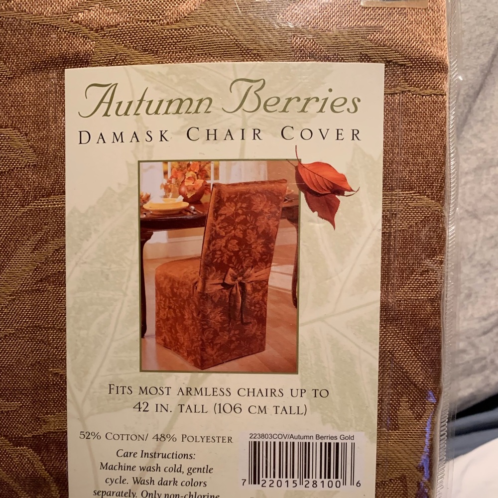 4 Chair cover all brand new set